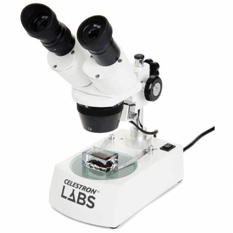 Matériel d'observation (loupe binoculaire munie de micromètre de type